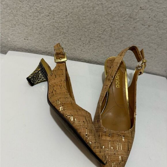 J.RENEÉ MAYETT - CORK SLINGBACK 6.5 M - Picture 6 of 10